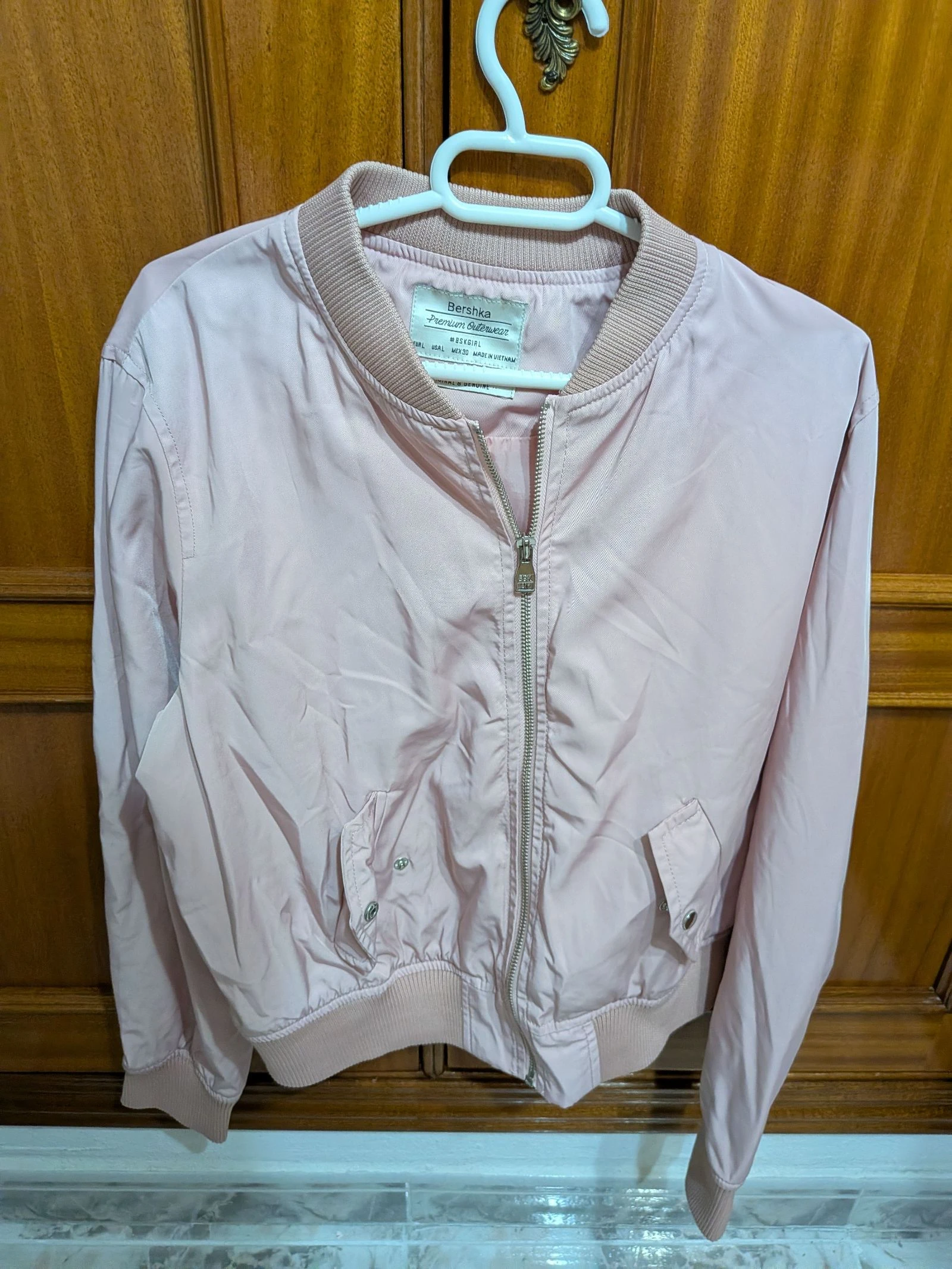 Bomber rosa 